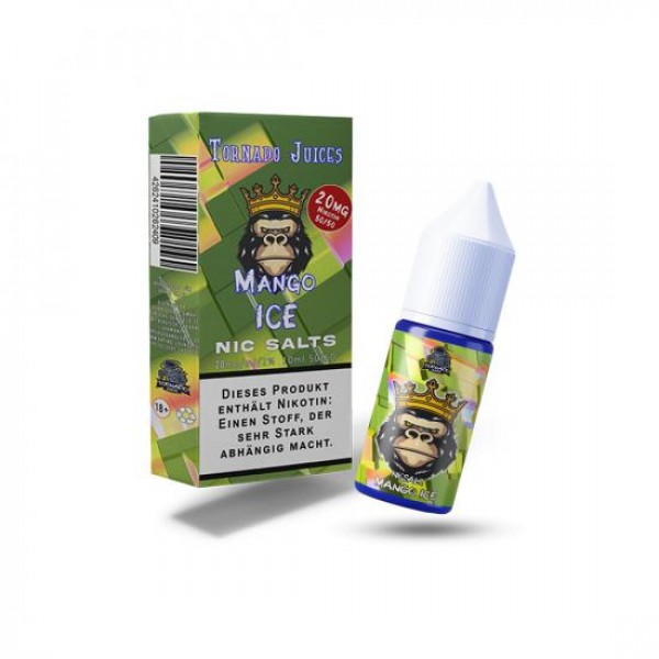 TORNADO Juice Overdosed MANGO ICE Nikotinsalz Liquid 10 ml / 20 mg