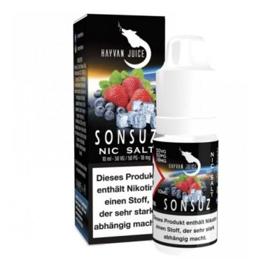 Hayvan Juice Sonsuz Nikotinsalz Liquid Nic Salt 10 ml / 18 mg