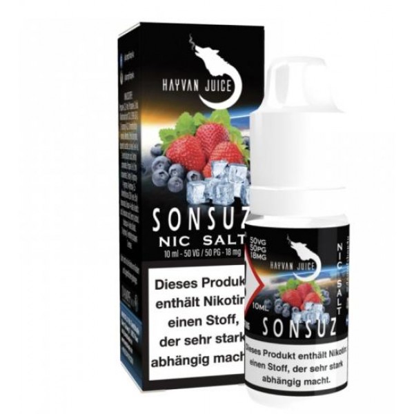 Hayvan Juice Sonsuz Nikotinsalz Liquid Nic Salt 10 ml / 18 mg