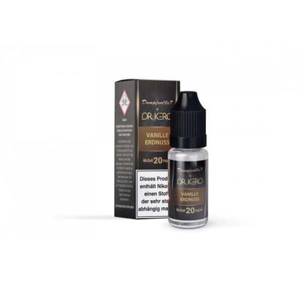 Dampfwolke 7 VANILLE ERDNUSS Nikotinsalz Nic Salt Liquid 10 ml / 10 mg
