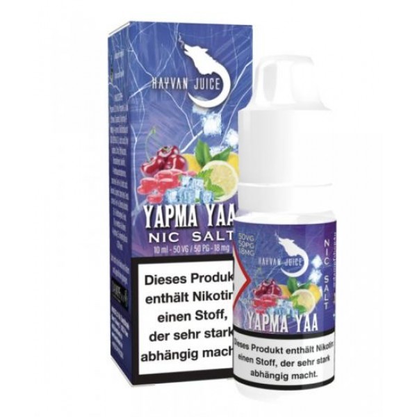 Hayvan Juice Yapma Yaa Nikotinsalz Liquid Nic Salt 10 ml / 18 mg