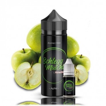 SCHLEGG MUSCHLN by Kirschlolli APFEL Aroma Longfill 10 ml / 120 ml