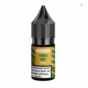 Hercules MANGO MINT Nikotinsalz Liquid 10 ml / 10 mg