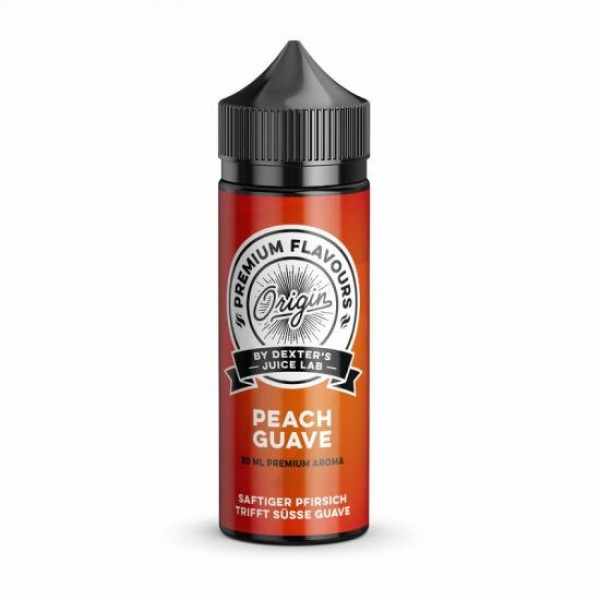 Dexter's Juice Lab - Origin - PEACH GUAVE - 10 ml / 120 ml Aroma Longfill