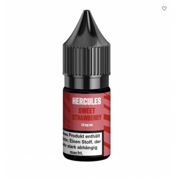 Hercules SWEET STRAWBERRY Nikotinsalz Liquid 10 ml / 10 mg