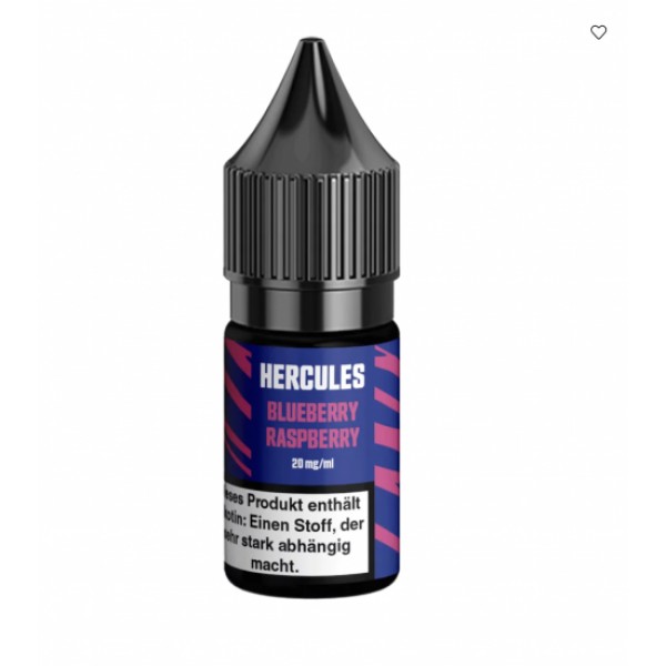 Hercules BLUEBERRY RASPBERRY Nikotinsalz Liquid 10 ml / 20 mg