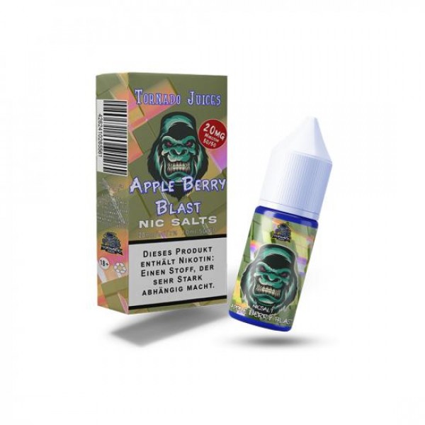 TORNADO Juice Overdosed APPLE BERRY BLAST Nikotinsalz Liquid 10 ml / 20 mg
