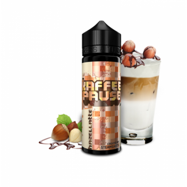 Steamshots KAFFEEPAUSE HAZELLATTE Aroma 10 ml / 120 ml