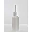 Rundflasche Leerflasche Liquidflasche PE 250 ml natur