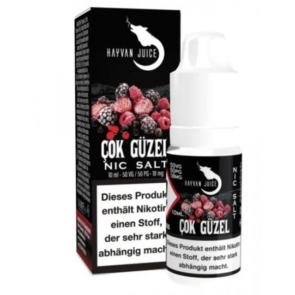 Hayvan Juice Cok Güzel Nikotinsalz Liquid Nic Salt 10 ml / 18 mg
