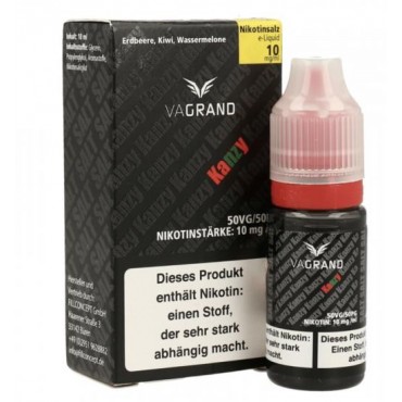 Vagrand KANZY Nikotinsalz SALT NIC Liquid 10 mg / 10 ml