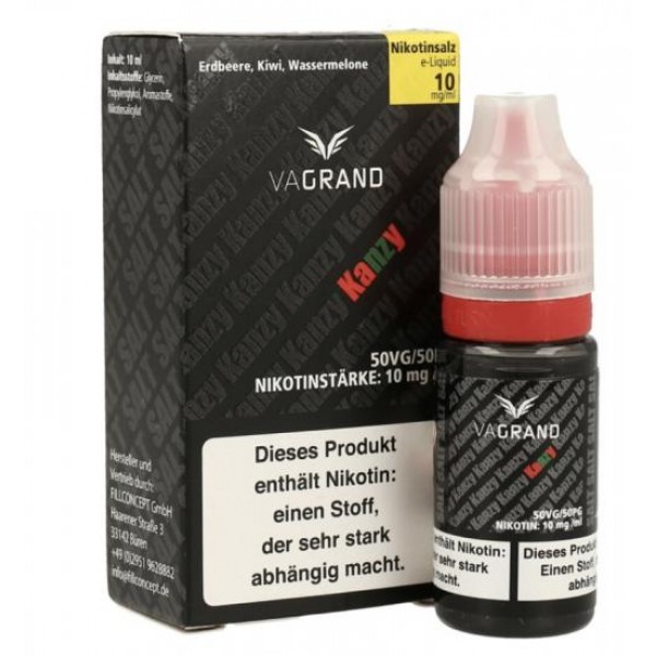 Vagrand KANZY Nikotinsalz SALT NIC Liquid 10 mg / 10 ml