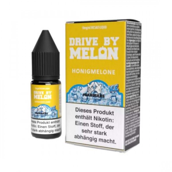 GangGang DRIVE BY MELON ICE Nic Salt Nikotinsalz Liquid 20 mg / 10 ml