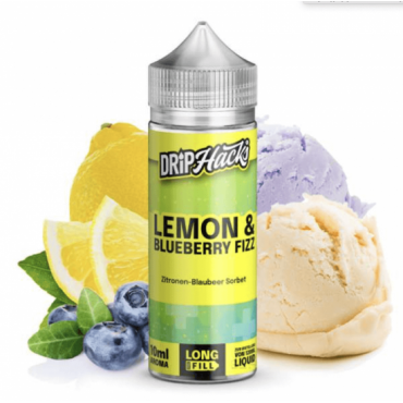 Drip Hacks LEMON & BLUEBERRY FIZZ Hack Shot Aroma Longfill 10 ml / 120 ml
