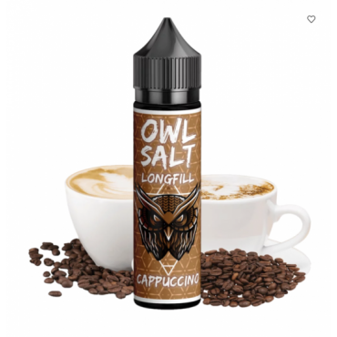 OWL Salt CAPPUCCINO Aroma Longfill 10 ml / 60 ml