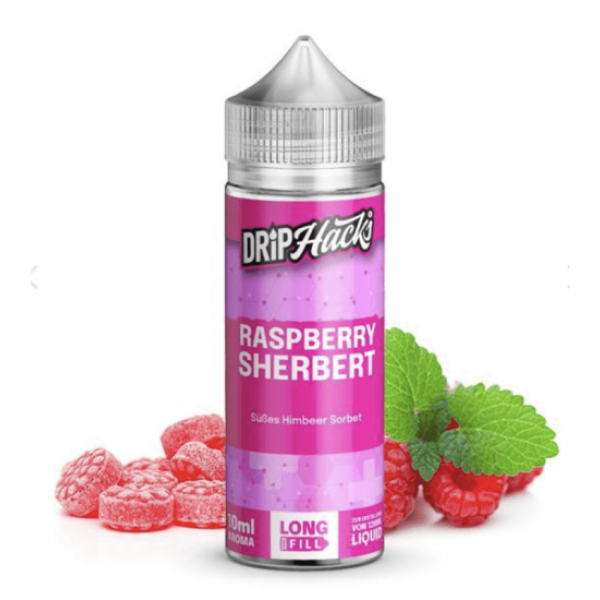 Drip Hacks RASPBERRY SHERBET Hack Shot Aroma Longfill 10 ml / 120 ml