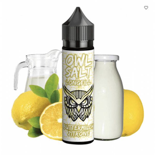 OWL Salt BUTTERMILCH ZITRONE Aroma Longfill 10 ml / 60 ml