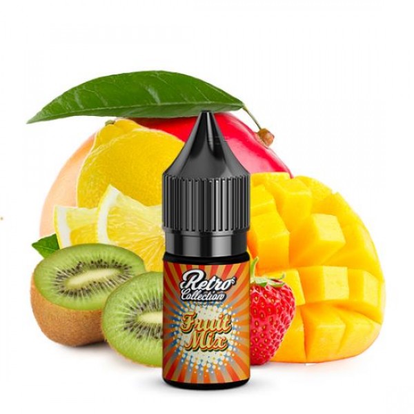 Dampfstar RETRO FRUIT MIX Nikotinsalz Liquid 10 ml / 20 mg