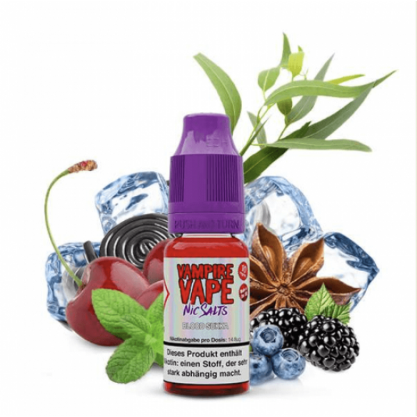 Vampire Vape BLOOD SUKKA Nikotinsalz Liquid 20 mg / 10 ml