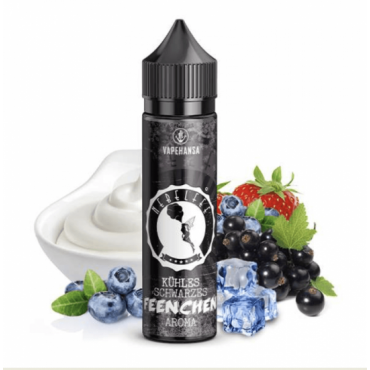 Nebelfee SCHWARZES KÜHLES FEENCHEN Aroma Longfill 10 ml / 60 ml