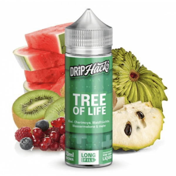 Drip Hacks TREE OF LIFE Hack Shot Aroma Longfill 10 ml / 120 ml
