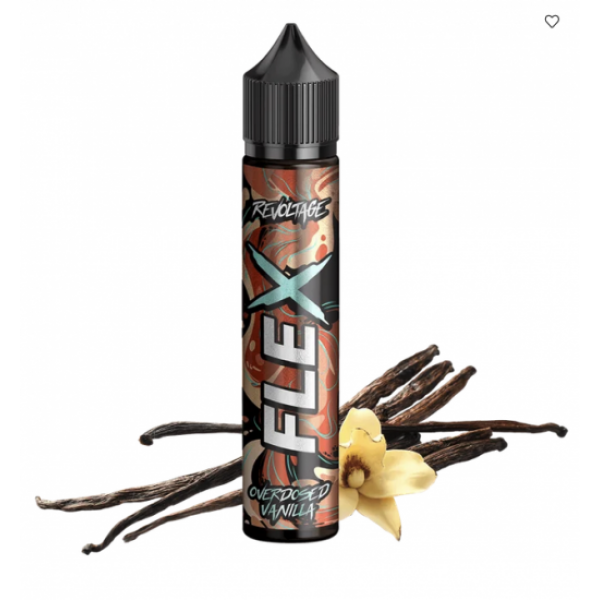REVOLTAGE FLEX Overdosed Vanilla Aroma Longfill 10 ml / 75 ml