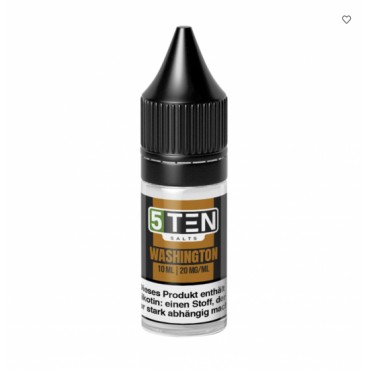 5TEN Washington Nikotinsalz Liquid 20 mg / 10 ml