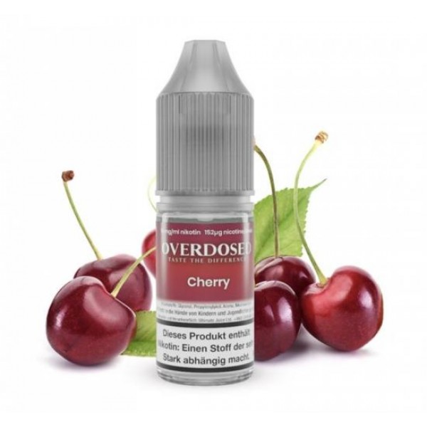 OVERDOSED Cherry Nikotinsalz SALT NIC Liquid 8 ml / 10 mg