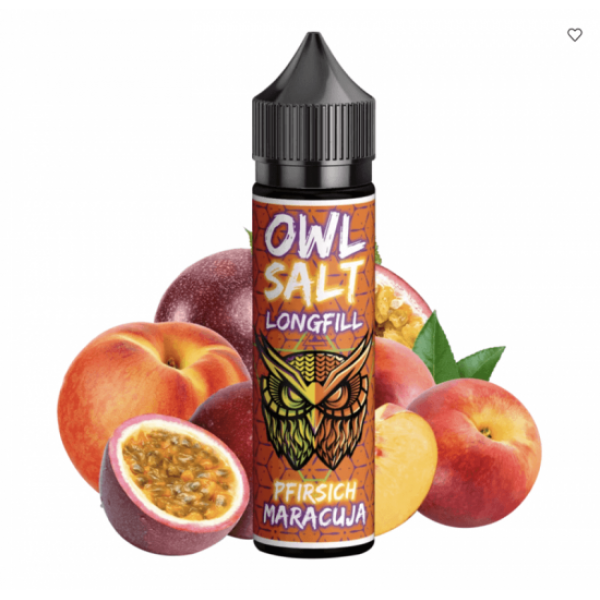 OWL Salt PFIRSICH MARACUJA Aroma Longfill 10 ml / 60 ml