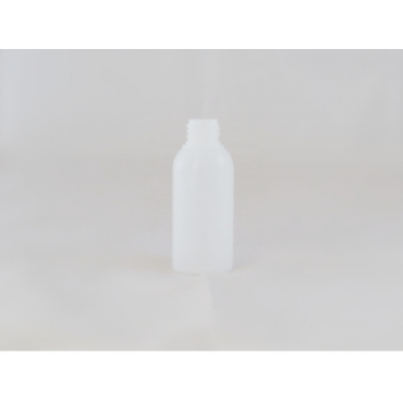 Rundflasche Leerflasche Liquidflasche PE 50 ml natur