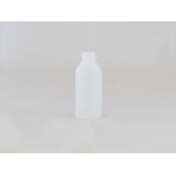 Rundflasche Leerflasche Liquidflasche PE 50 ml natur