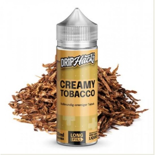 Drip Hacks CREAMY TOBACCO Hack Shot Aroma Longfill 10 ml / 120 ml