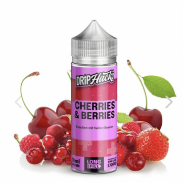 Drip Hacks CHERRIES & BERRIES Hack Shot Aroma Longfill 10 ml / 120 ml