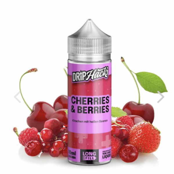 Drip Hacks CHERRIES & BERRIES Hack Shot Aroma Longfill 10 ml / 120 ml