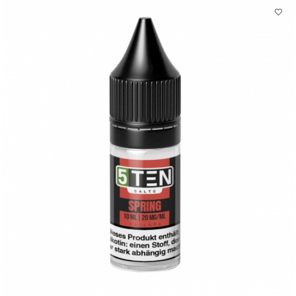 5TEN Spring Nikotinsalz Liquid 20 mg / 10 ml
