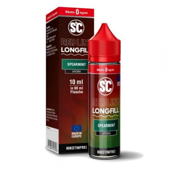 SC RED LINE SPEARMINT Aroma Longfill 10 ml / 60 ml