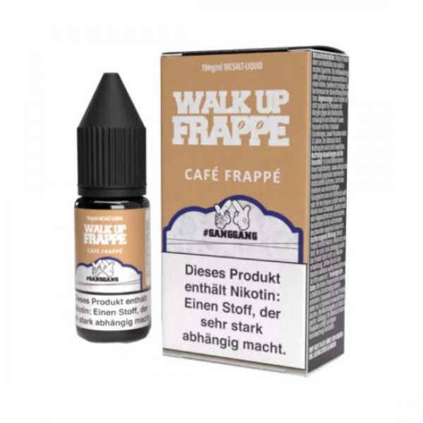 GangGang WALK UP FRAPPE Nic Salt Nikotinsalz Liquid 20 mg / 10 ml