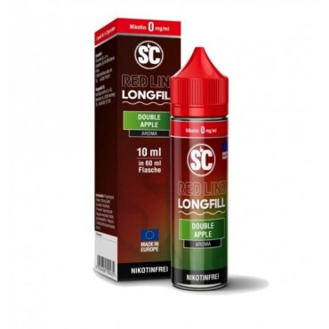 SC RED LINE DOUBLE APPLE Aroma Longfill 10 ml / 60 ml