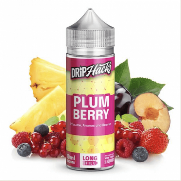 Drip Hacks PLUM BERRY Hack Shot Aroma Longfill 10 ml / 120 ml