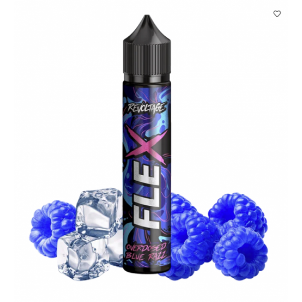 REVOLTAGE FLEX Overdosed Blue Razz Aroma Longfill 10 ml / 75 ml