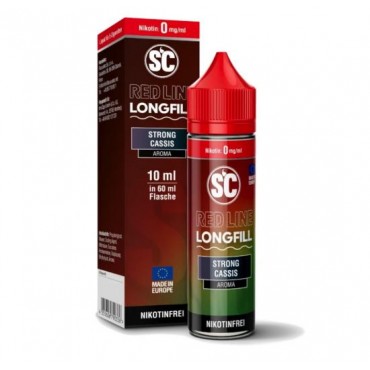 SC RED LINE Strong Cassis Aroma Longfill 10 ml / 60 ml