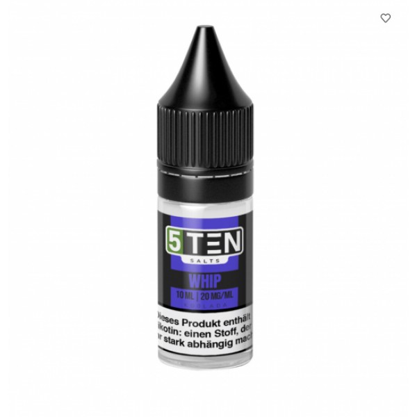 5TEN Whip Nikotinsalz Liquid 20 mg / 10 ml