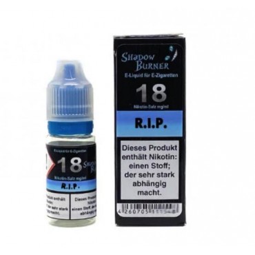 Shadow Burner R.I.P. NIC SALT Nikotinsalz Liquid 10 ml / 18 mg