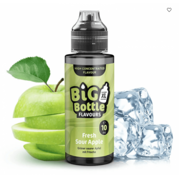 Big Bottle FRESH SOUR APPLE Aroma Longfill 10 ml / 120 ml