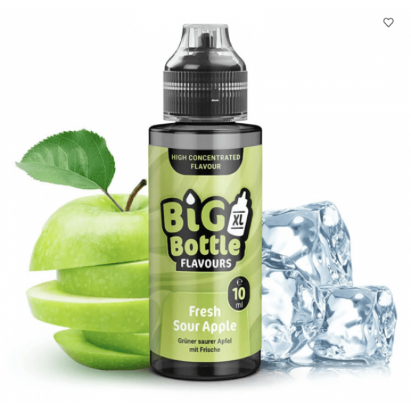 Big Bottle FRESH SOUR APPLE Aroma Longfill 10 ml / 120 ml
