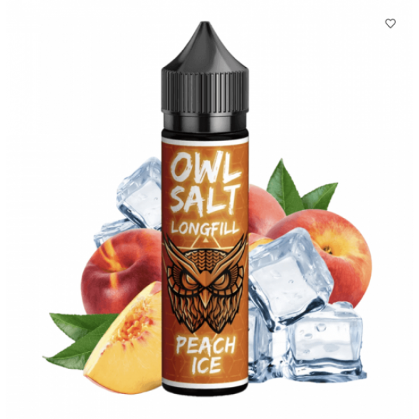 OWL Salt PEACH ICE Aroma Longfill 10 ml / 60 ml