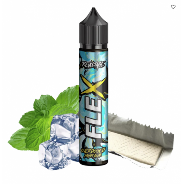REVOLTAGE FLEX Overdosed Mint Gum Aroma Longfill 10 ml / 75 ml