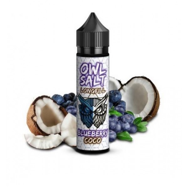 OWL Salt BLUEBERRY COCO Aroma Longfill 10 ml / 60 ml
