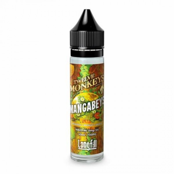 TWELVE Monkeys MANGABEYS Aroma Longfill 10 ml / 60 ml