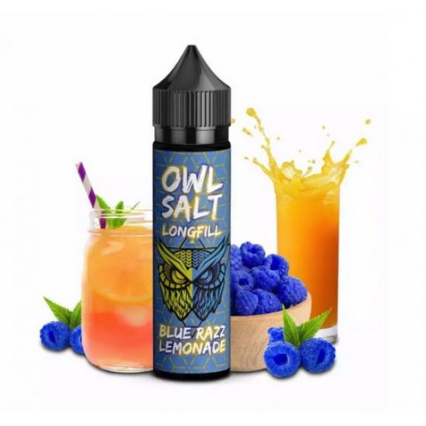 OWL Salt BLUE RAZZ LEMONADE Aroma Longfill 10 ml / 60 ml